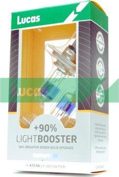 LUCAS LLX472XLUX2 - Lampadina, Faro principale www.autoricambi360.it