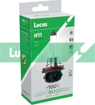 LUCAS LLXH11100TR - Lampadina, Faro di profondità www.autoricambi360.it