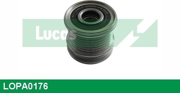 LUCAS LOPA0176 - Puleggia cinghia, Alternatore www.autoricambi360.it