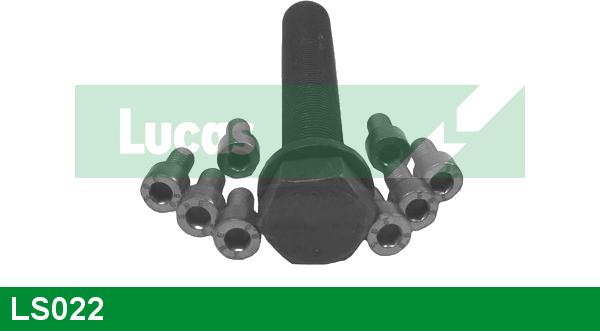 LUCAS LS022 - Kit bulloni, Puleggia-Albero a gomiti www.autoricambi360.it