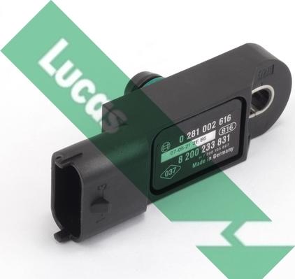 LUCAS SEB7043 - Sensore, Pressione collettore d'aspirazione www.autoricambi360.it