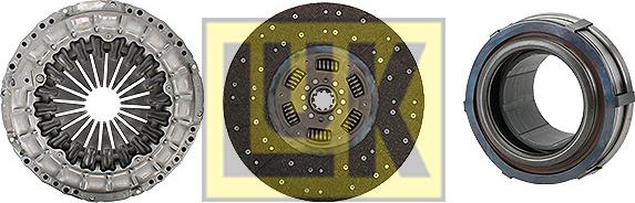 LUK 640 3114 00 - Kit frizione www.autoricambi360.it