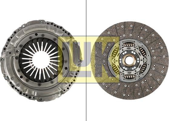LUK 643 3456 09 - Kit frizione www.autoricambi360.it