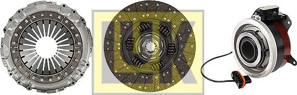LUK 643 3469 33 - Kit frizione www.autoricambi360.it