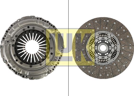 LUK 643 3460 09 - Kit frizione www.autoricambi360.it
