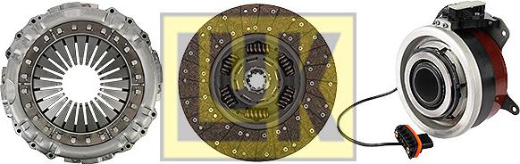 LUK 643 3468 33 - Kit frizione www.autoricambi360.it