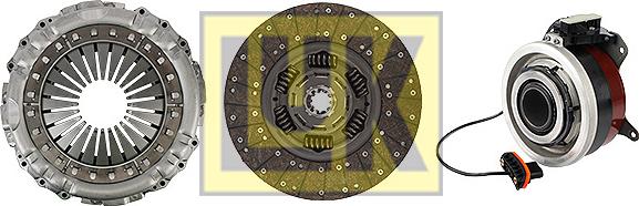 LUK 643 3467 33 - Kit frizione www.autoricambi360.it