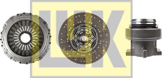 LUK 643 3438 00 - Kit frizione www.autoricambi360.it