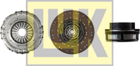 LUK 643 3423 00 - Kit frizione www.autoricambi360.it