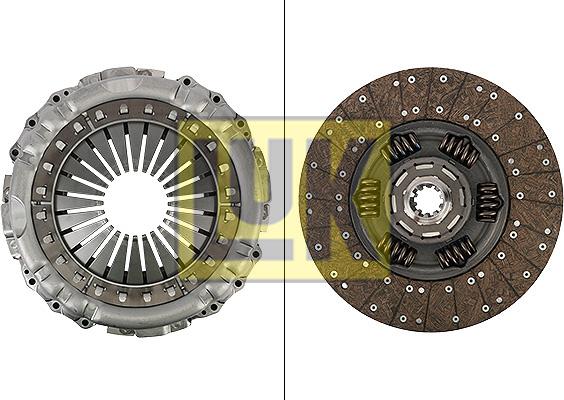 LUK 643 3470 09 - Kit frizione www.autoricambi360.it
