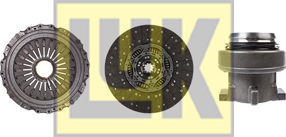 LUK 643 3383 00 - Kit frizione www.autoricambi360.it