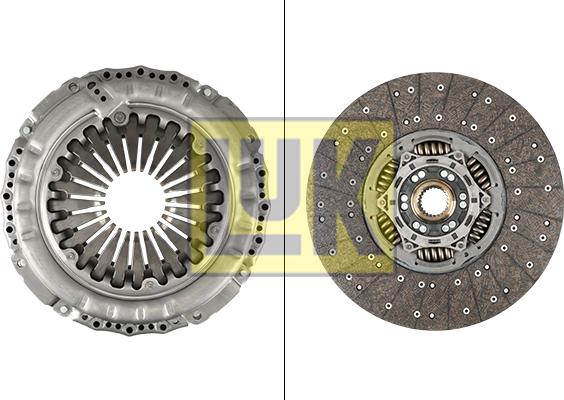 LUK 643 3324 09 - Kit frizione www.autoricambi360.it