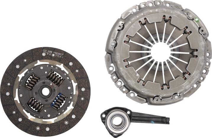 LUK 624 3476 33 - Kit frizione www.autoricambi360.it