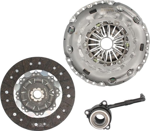 LUK 624 3517 33 - Kit frizione www.autoricambi360.it