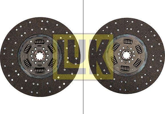 LUK 340 0086 10 - Disco frizione www.autoricambi360.it