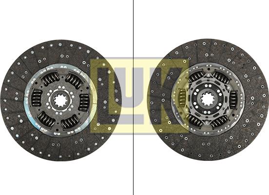 LUK 340 0087 10 - Disco frizione www.autoricambi360.it