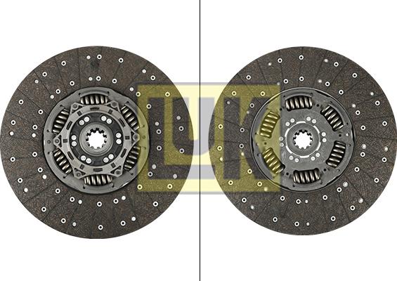 LUK 343 0215 10 - Disco frizione www.autoricambi360.it