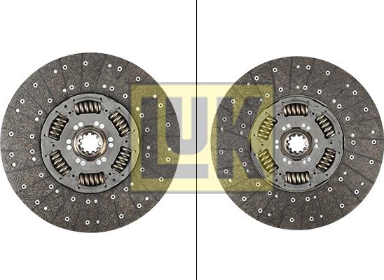 LUK 343 0217 10 - Disco frizione www.autoricambi360.it