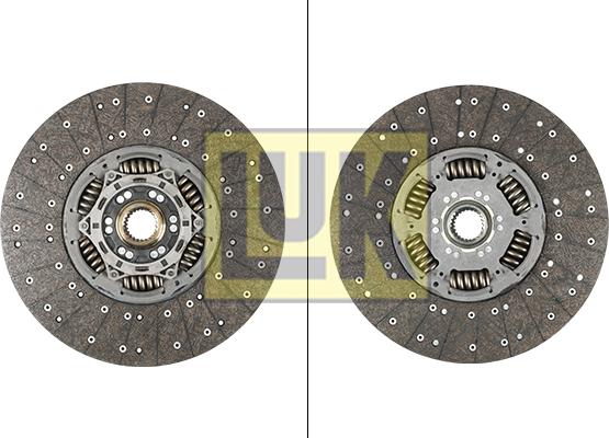 LUK 343 0228 10 - Disco frizione www.autoricambi360.it