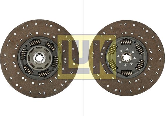 LUK 343 0227 10 - Disco frizione www.autoricambi360.it