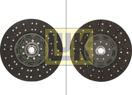 LUK 335 0276 10 - Disco frizione www.autoricambi360.it