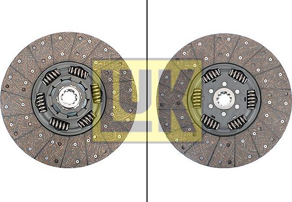 LUK 336 0049 10 - Disco frizione www.autoricambi360.it