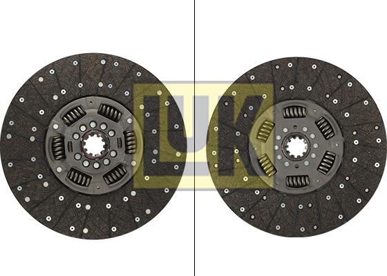 LUK 336 0016 10 - Disco frizione www.autoricambi360.it