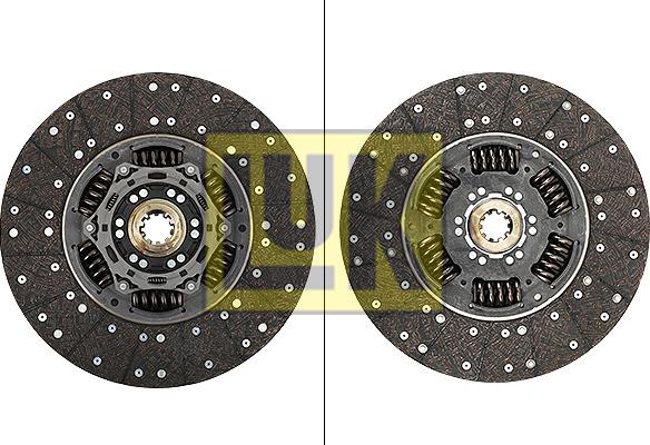 LUK 336 0029 10 - Disco frizione www.autoricambi360.it