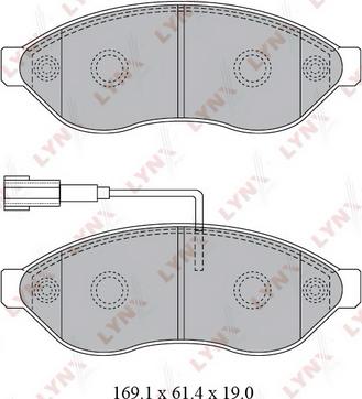FCA 6001073131 - Kit pastiglie freno, Freno a disco www.autoricambi360.it