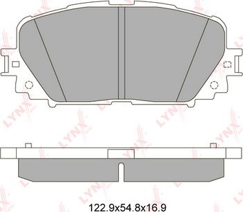 Samko 5SP1459 - Kit pastiglie freno, Freno a disco www.autoricambi360.it