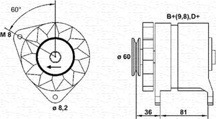 Magneti Marelli 944356118010 - Alternatore www.autoricambi360.it