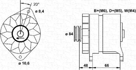 Magneti Marelli 943346130010 - Alternatore www.autoricambi360.it