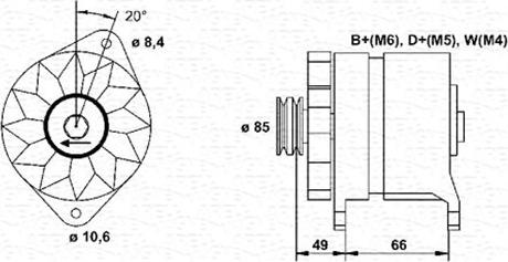 Magneti Marelli 943346131010 - Alternatore www.autoricambi360.it