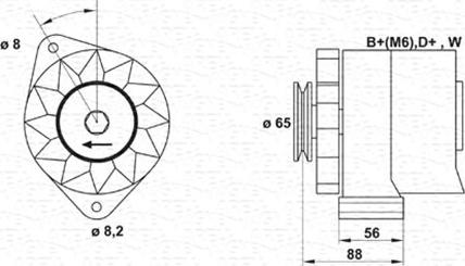 Magneti Marelli 943356408010 - Alternatore www.autoricambi360.it