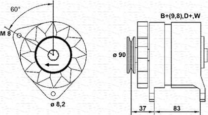 Magneti Marelli 943356245010 - Alternatore www.autoricambi360.it