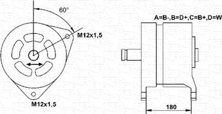 Magneti Marelli 943356258010 - Alternatore www.autoricambi360.it