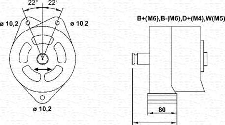 Magneti Marelli 943357257010 - Alternatore www.autoricambi360.it