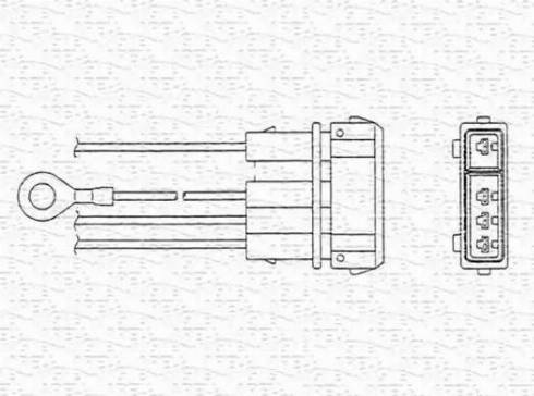 Magneti Marelli 460001850010 - Sonda lambda www.autoricambi360.it