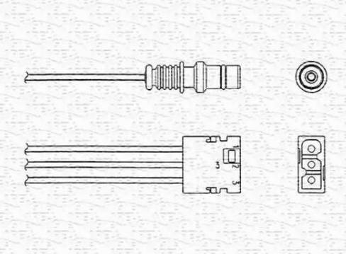 Magneti Marelli 460000160010 - Sonda lambda www.autoricambi360.it