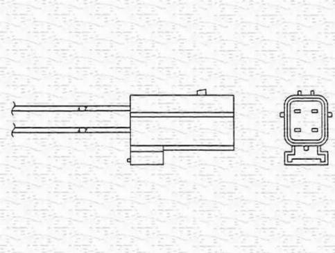 Magneti Marelli 460000284010 - Sonda lambda www.autoricambi360.it