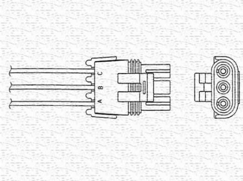 Magneti Marelli 460001861010 - Sonda lambda www.autoricambi360.it