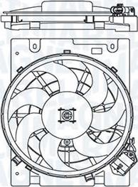 Magneti Marelli 69666MM - Ventola, Raffreddamento motore www.autoricambi360.it