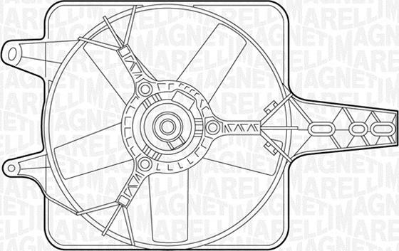 Magneti Marelli 069402228010 - Ventola, Raffreddamento motore www.autoricambi360.it