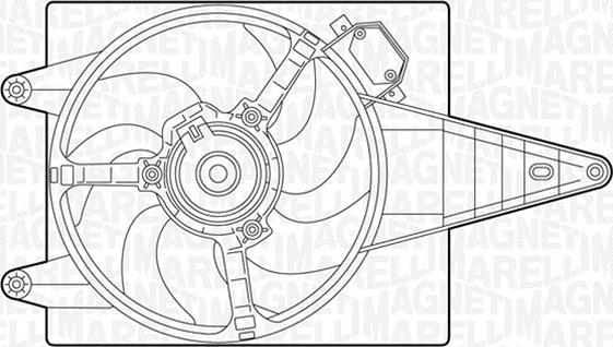 Magneti Marelli 069402271010 - Ventola, Raffreddamento motore www.autoricambi360.it