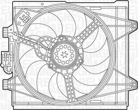 Magneti Marelli 069422451010 - Ventola, Raffreddamento motore www.autoricambi360.it