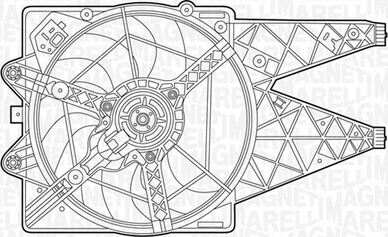 Magneti Marelli 069422452010 - Ventola, Raffreddamento motore www.autoricambi360.it