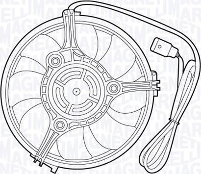 Magneti Marelli 069422467010 - Ventola, Raffreddamento motore www.autoricambi360.it