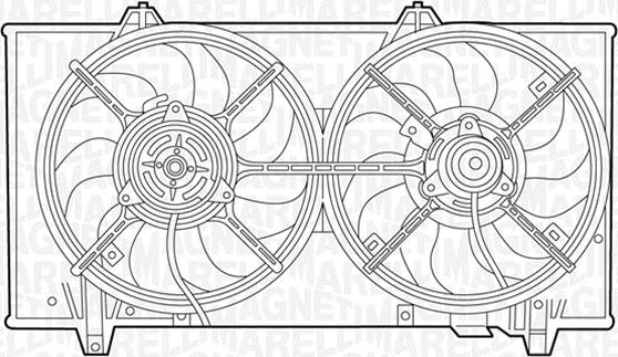 Magneti Marelli 069422415010 - Ventola, Raffreddamento motore www.autoricambi360.it