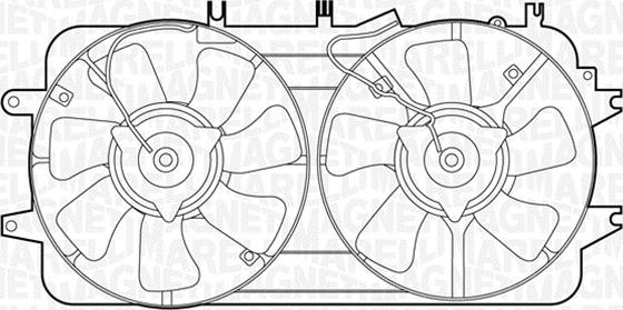 Magneti Marelli 069422411010 - Ventola, Raffreddamento motore www.autoricambi360.it