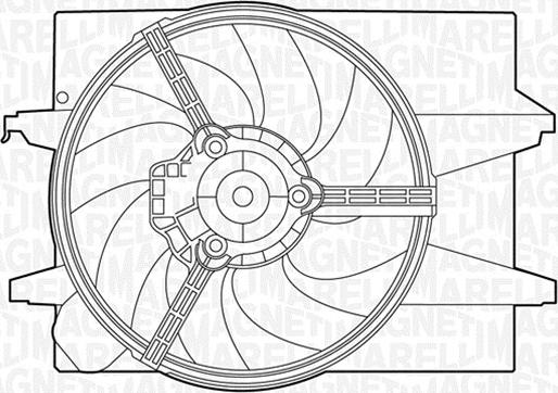 Magneti Marelli 069422413010 - Ventola, Raffreddamento motore www.autoricambi360.it